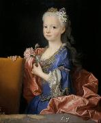 Jean-Franc Millet Portrait of Maria Ana Victoria de Borbon oil painting